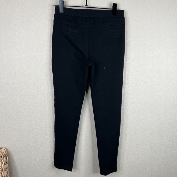 Armani Jeans Womens Ankle Pant Plus Size 3XL Black Ponte Knit Pull‎ On Stirrup - Picture 5 of 14